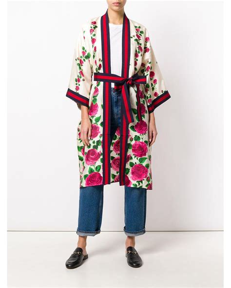 robe de soirée gucci|gucci kimono robe.